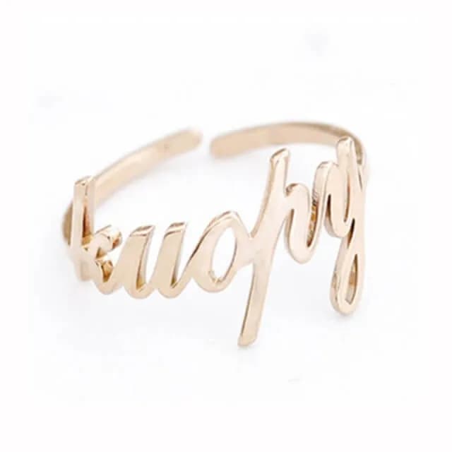 Bague Personnalisée avec Plusieurs Prénoms (1 à 4)