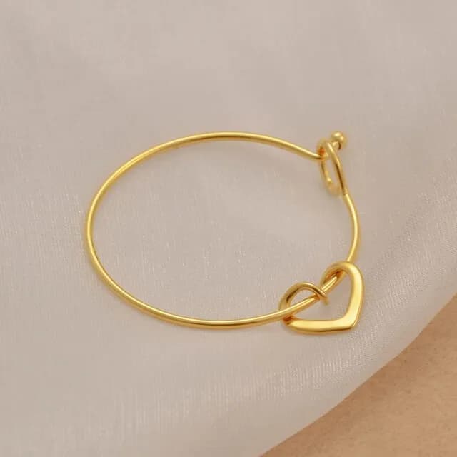 Bracelet 1 2 ou 3 cœurs avec prénom