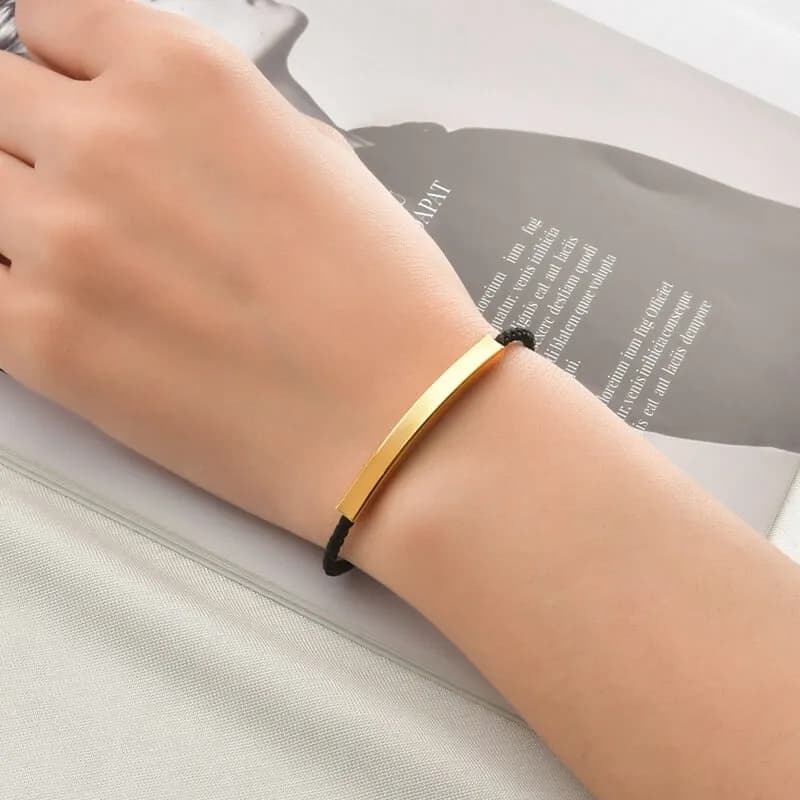 Bracelet Cordon Prénom