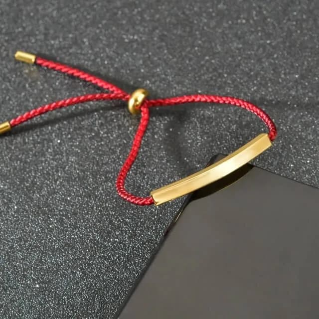 Bracelet Cordon Prénom