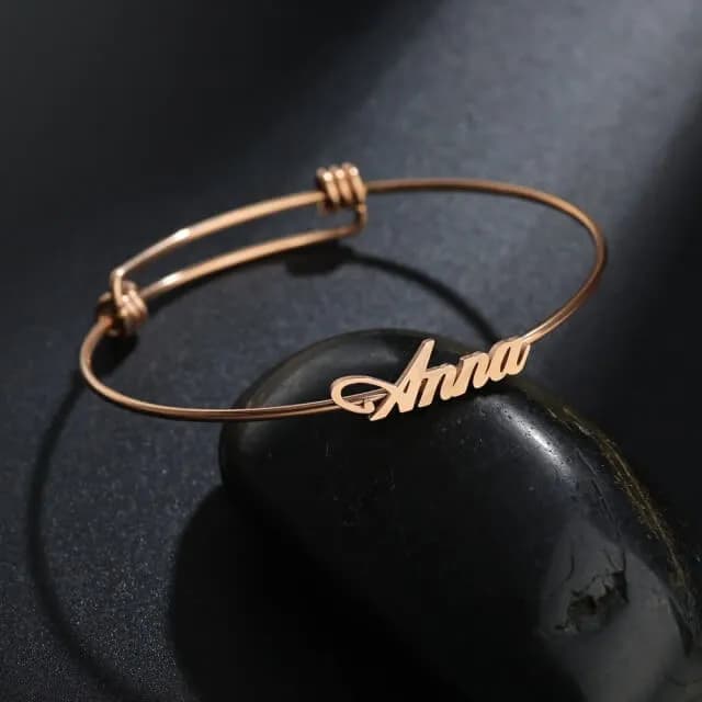 Bracelet personnalisé en acier inoxydable