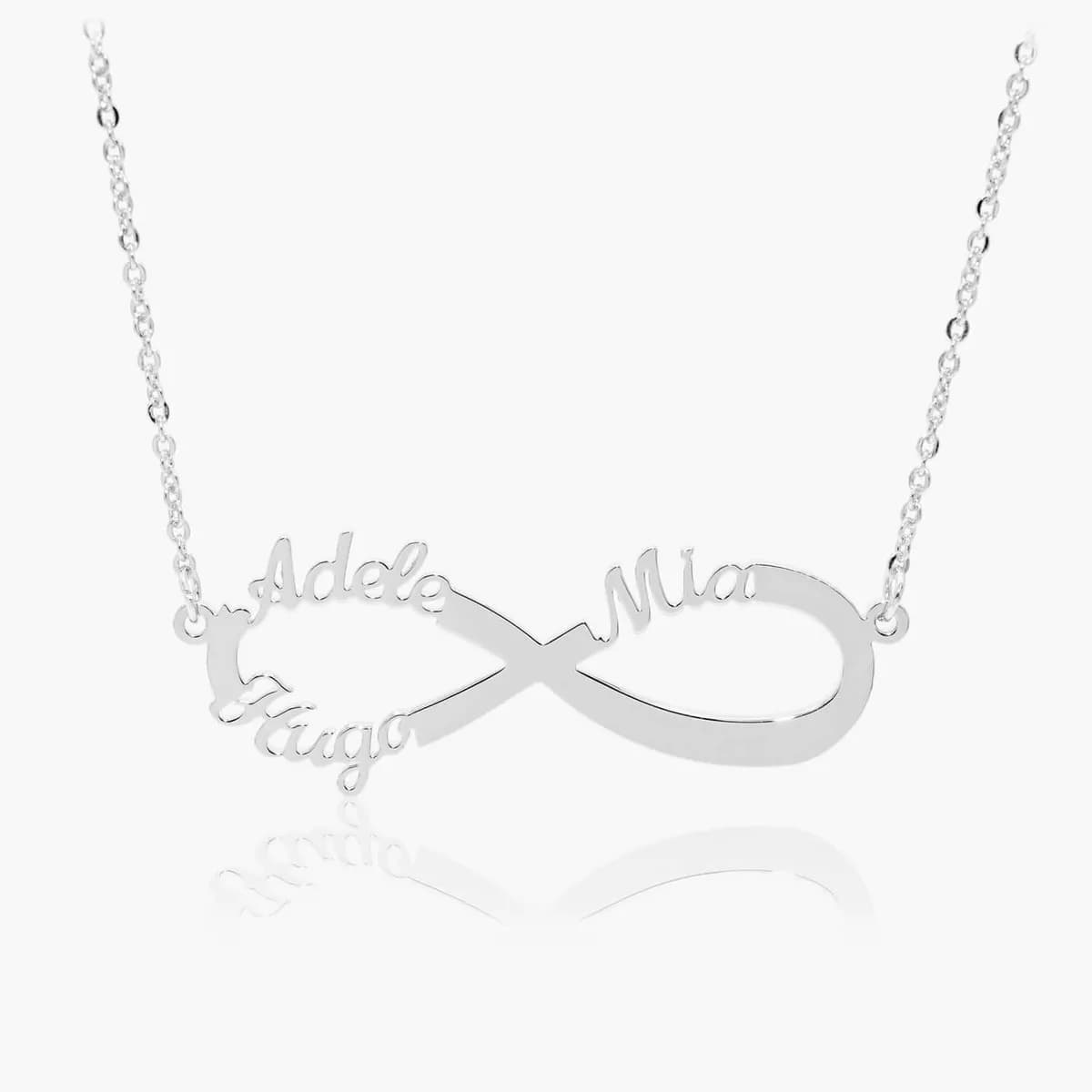 Collier Infini Prénom – 1 à 4 prénoms