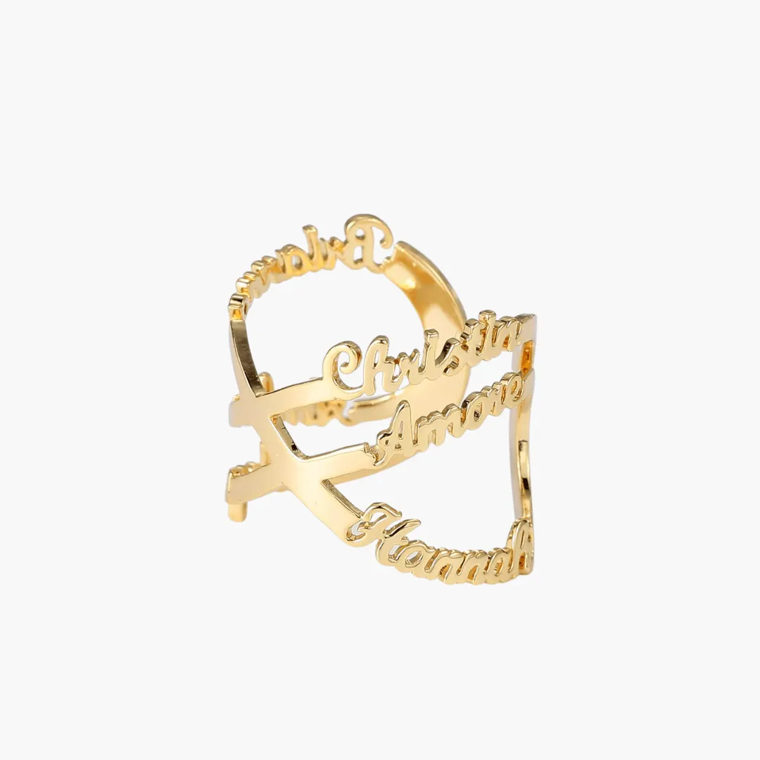 Bague 6 Prénoms
