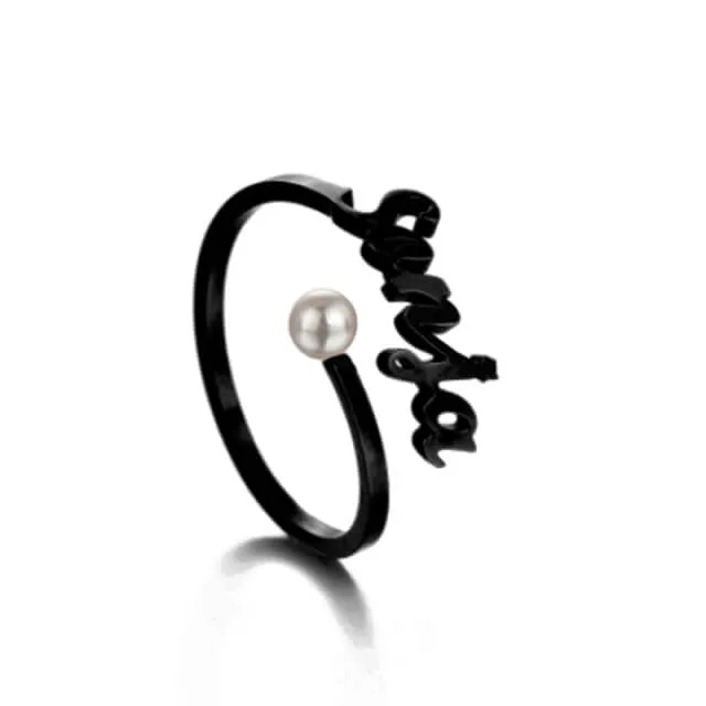 Bague prénom perle - vue 10