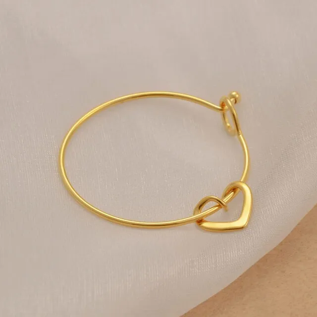 Bracelet 1 2 ou 3 cœurs avec prénom - vue 4