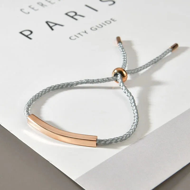 Bracelet Cordon Prénom - vue 2