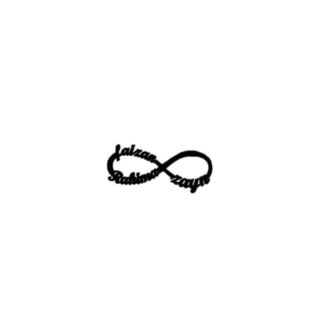 Bracelet infini prénom (1 à 4) - vue 12