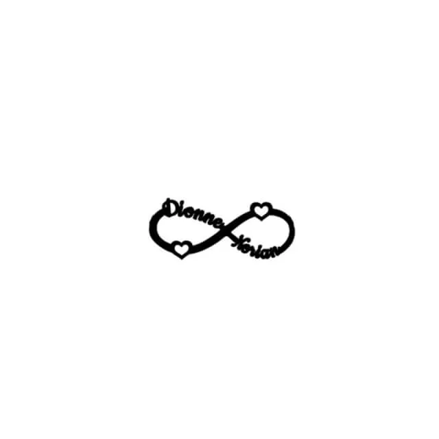 Bracelet infini prénom (1 à 4) - vue 6