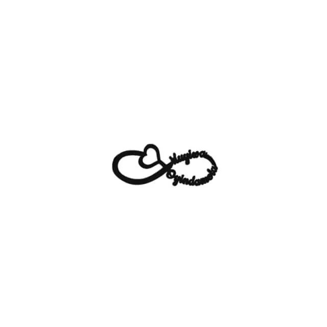 Bracelet infini prénom (1 à 4) - vue 7