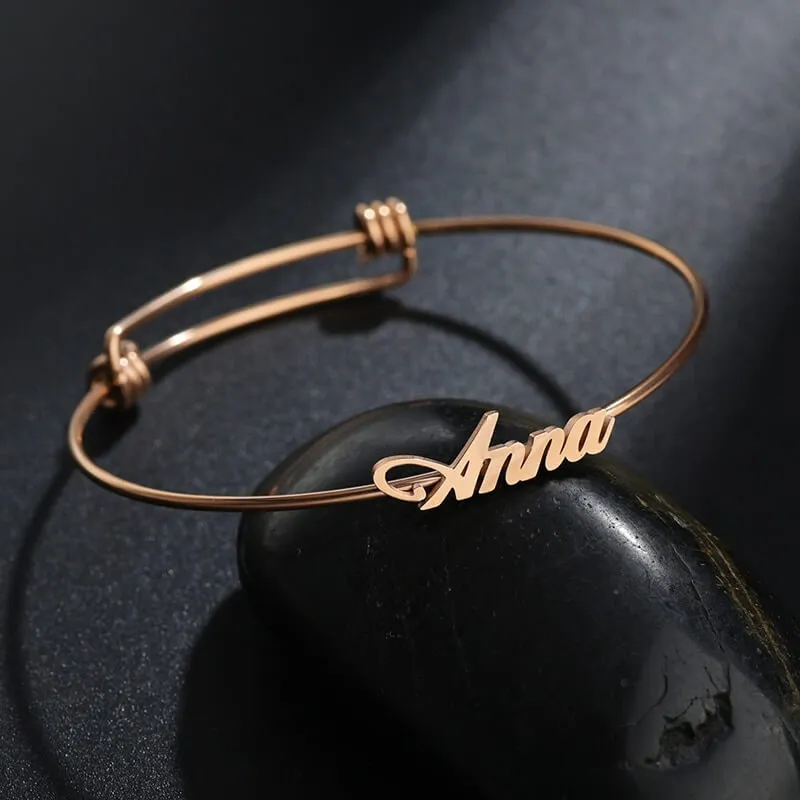 Bracelet personnalisé en acier inoxydable