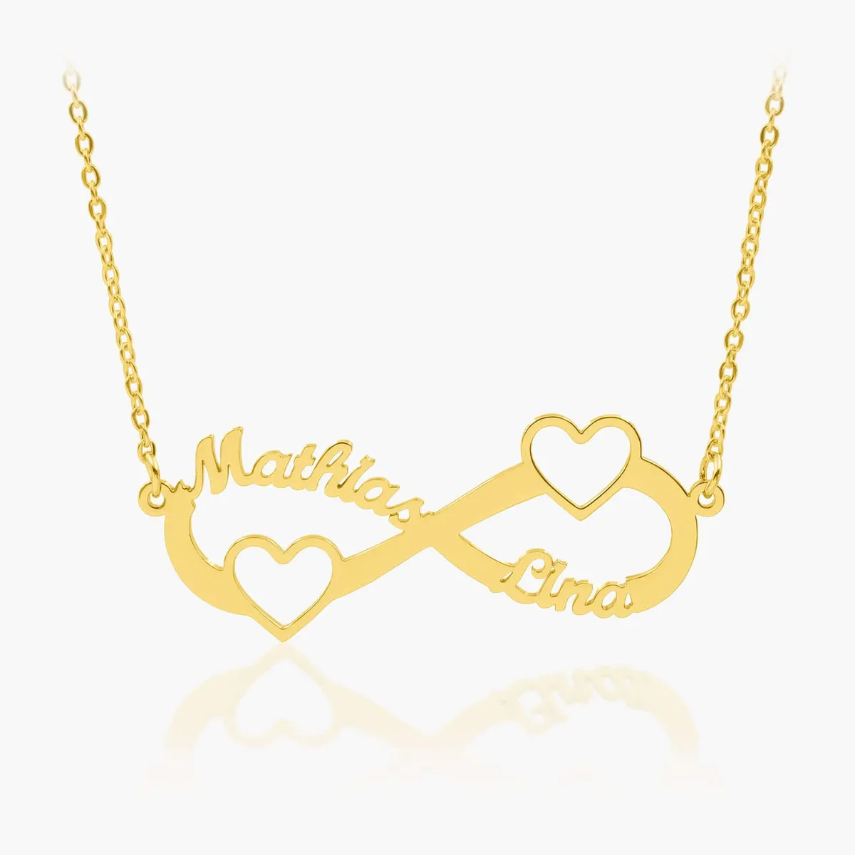 Collier Amour Infini Personnalisé