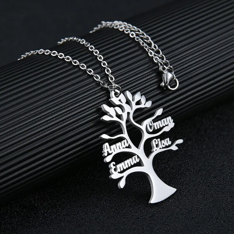 Collection Collier arbre de vie prénom