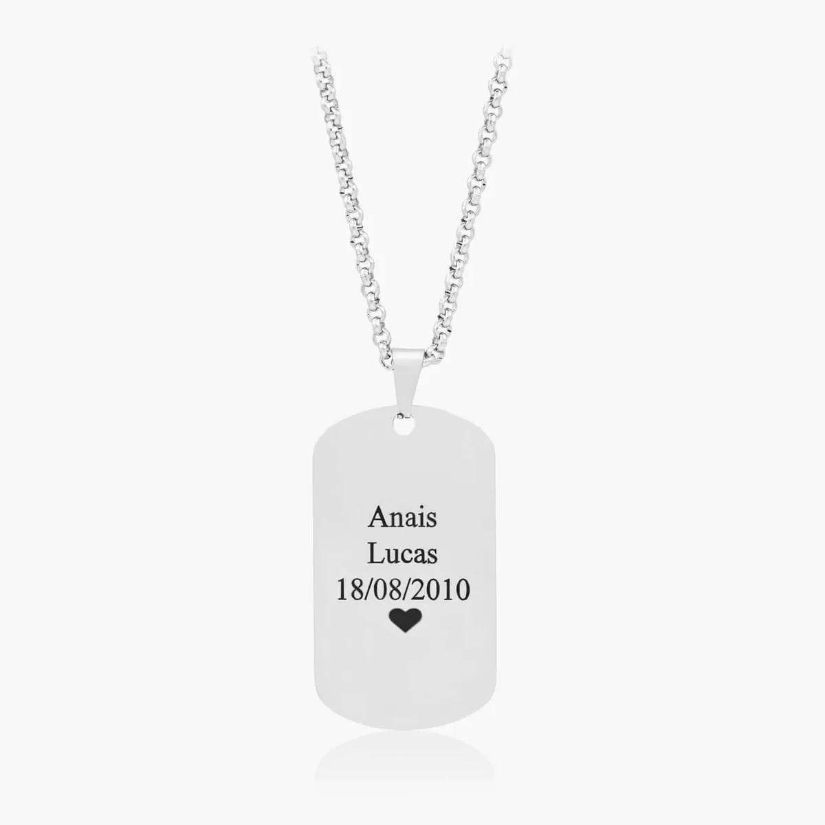 Collection Collier couple personnalisé