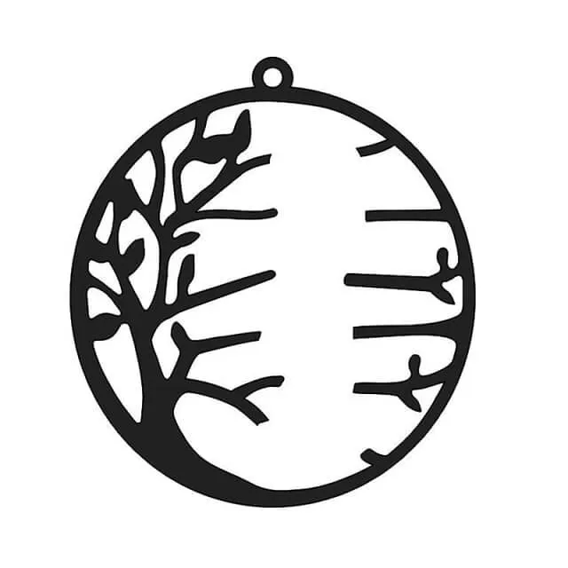 Porte Clés Prénom Arbre de Vie (1 à 6 prénoms) - vue 5