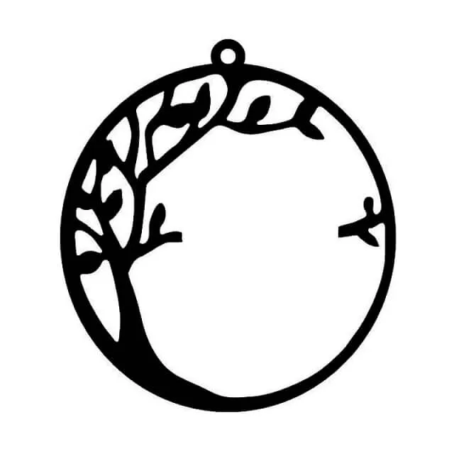 Porte Clés Prénom Arbre de Vie (1 à 6 prénoms) - vue 6