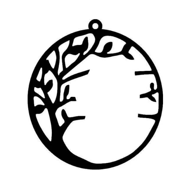 Porte Clés Prénom Arbre de Vie (1 à 6 prénoms) - vue 7