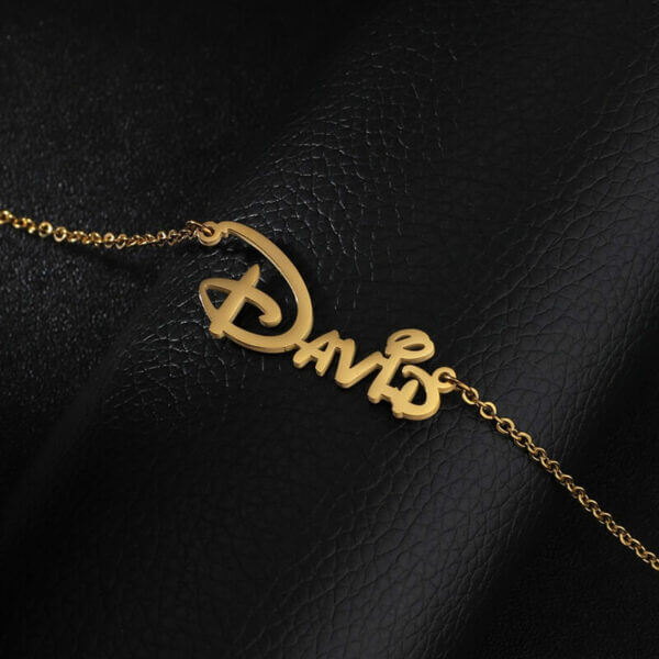 collier prénom disney