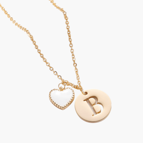 Collier Initiale Amour Personnalisé