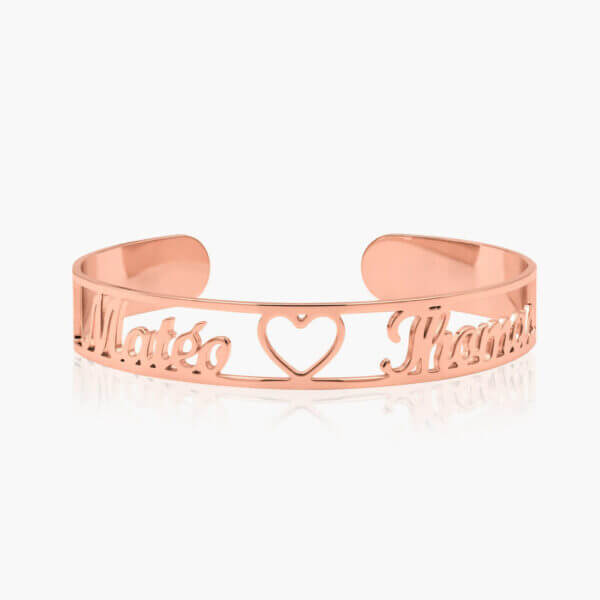 Bracelet Amour Double Prénoms