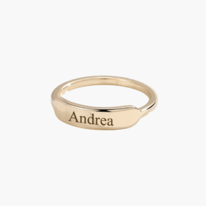 Bague Anneau Personnalisée