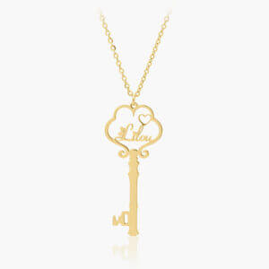 Collier Clef Personnalisé